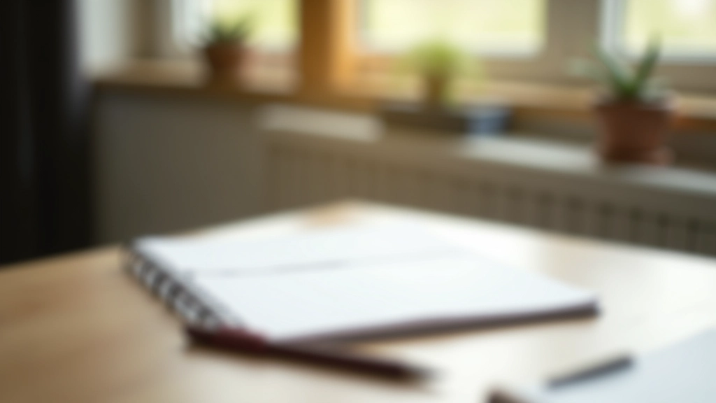 Notitiekaarten met handschrift op bureau, planning en structuur, studiomateriaal